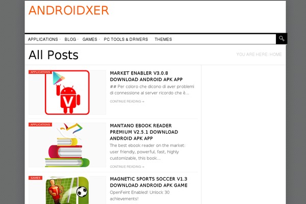 androidxer.com site used Point