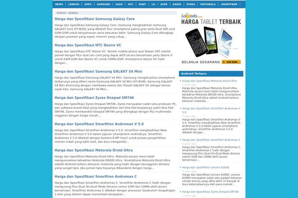 Nyeo theme site design template sample