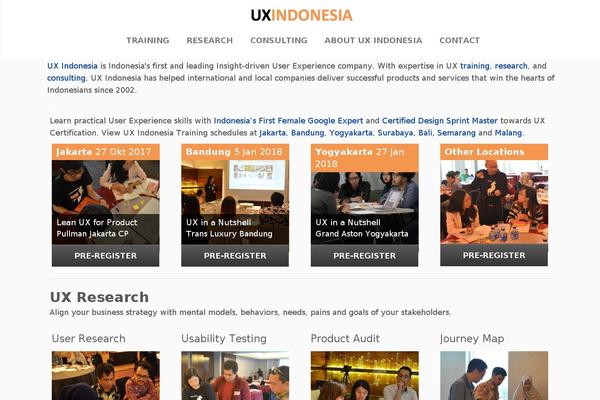 Customizr theme site design template sample