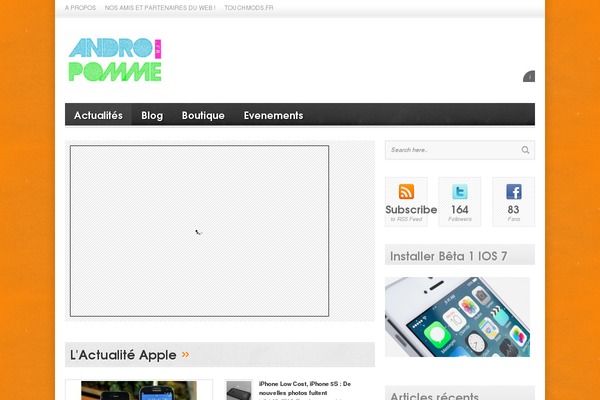 Landis theme site design template sample