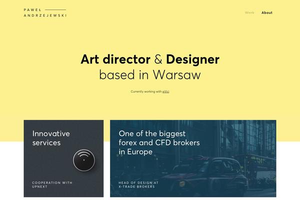 Semplice theme site design template sample