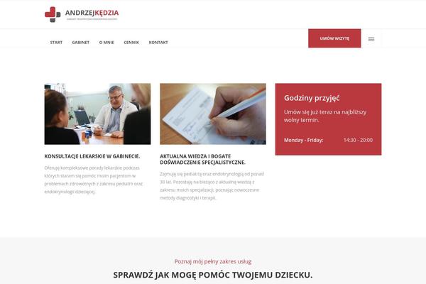 Medigroup theme site design template sample