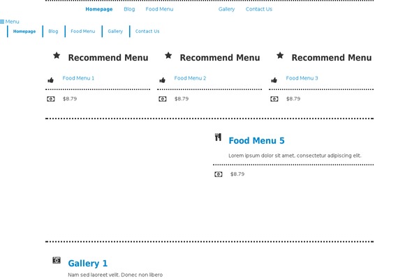 Dine & Drink WordPress theme, websites list used Dine & Drink theme Dine & Drink theme websites examples