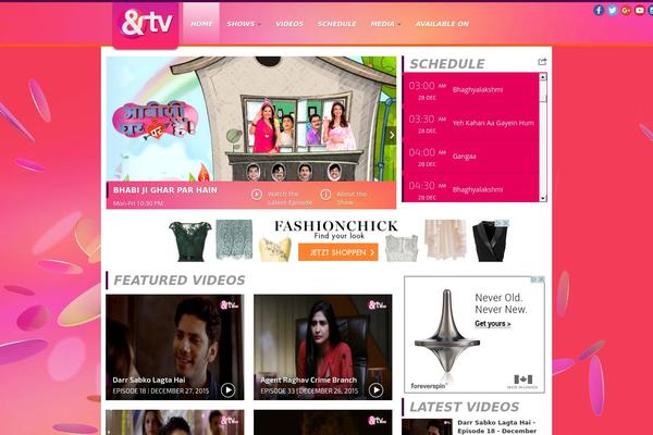 andtv.com site used Rara Readable