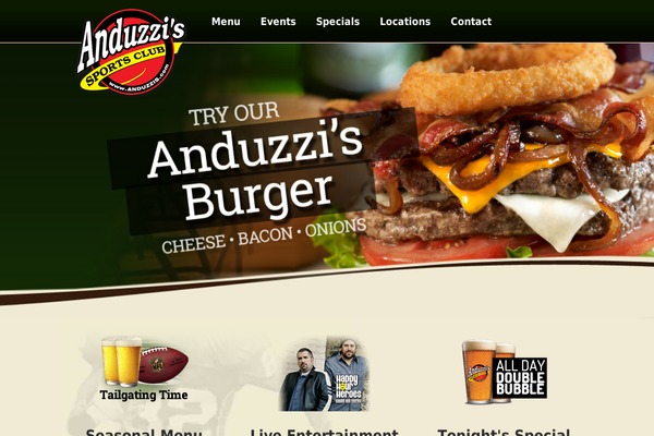 Delizioso theme site design template sample
