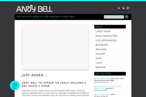 Busby theme site design template sample