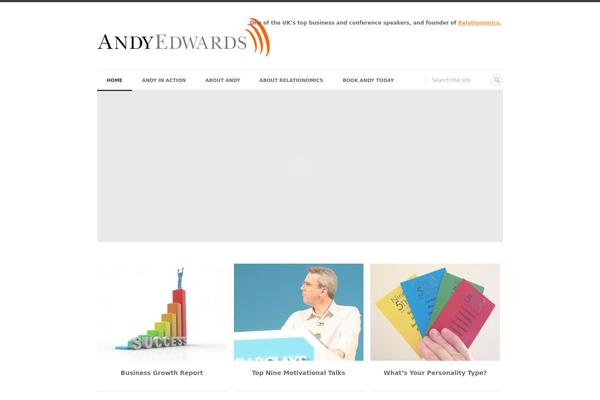 andyedwards.biz site used Goodwork
