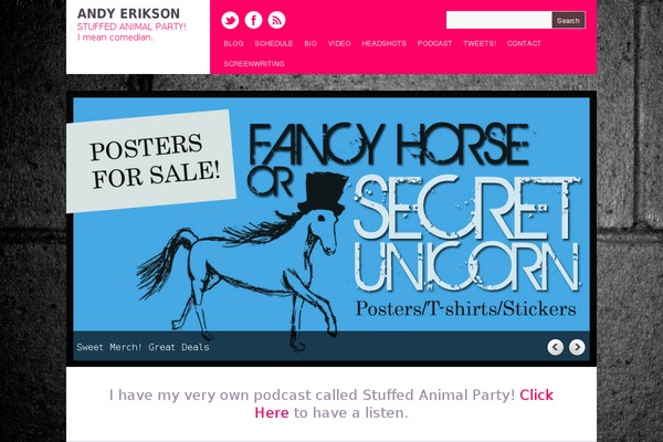 andyerikson.com site used Pepper
