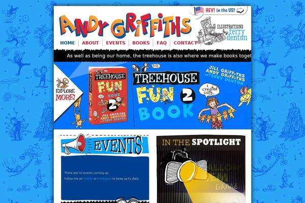 andygriffiths.com.au site used Startup