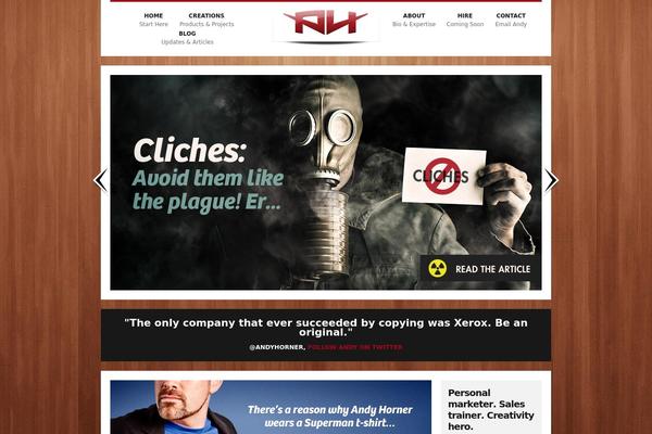 Parallels-wp theme site design template sample