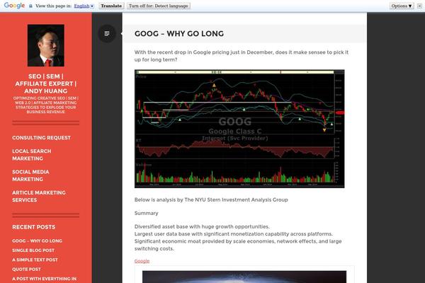 Writr theme site design template sample