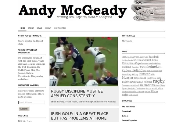 andymcgeady.com site used Organic_structure_free_v3