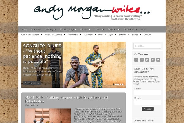 Magazine Premium theme site design template sample