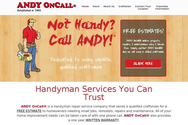 andyoncall.com site used Omega