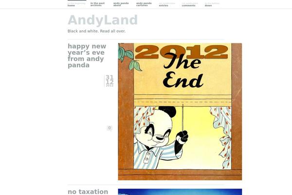 Wu Wei theme site design template sample