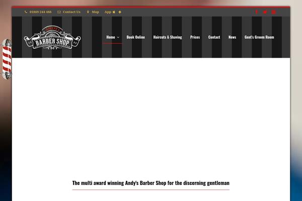 Envision Child theme site design template sample