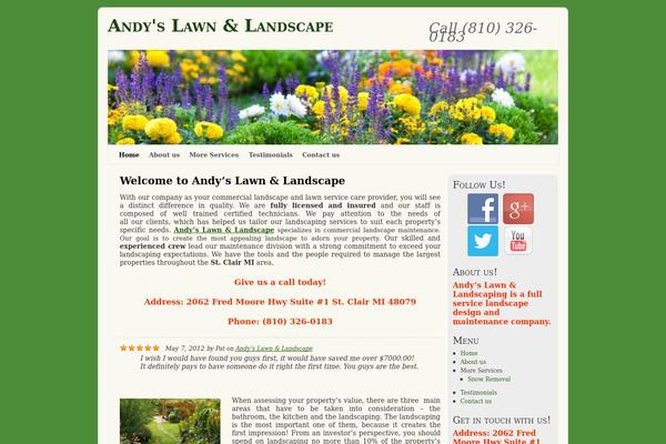 Weaver theme site design template sample