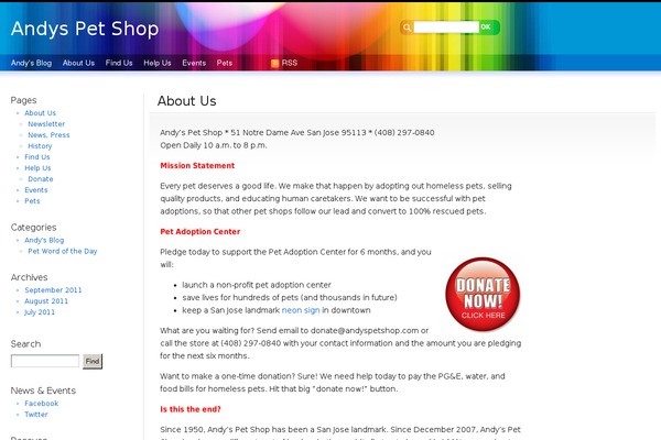andyspetshop.com site used 7color