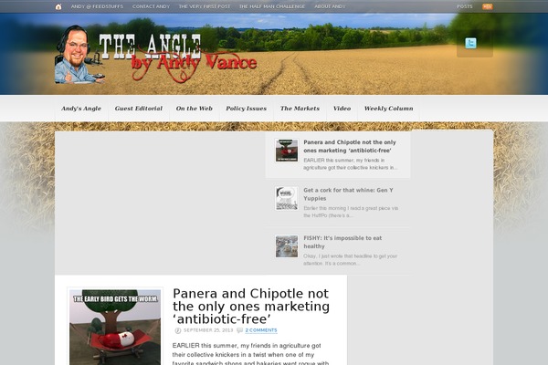 The One Pager theme site design template sample