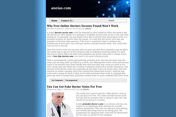 Blue Basic theme site design template sample