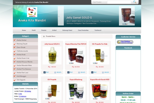 anekaherbalkita.com site used Indostore4-1client