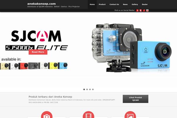 Engrave (Lite) theme site design template sample