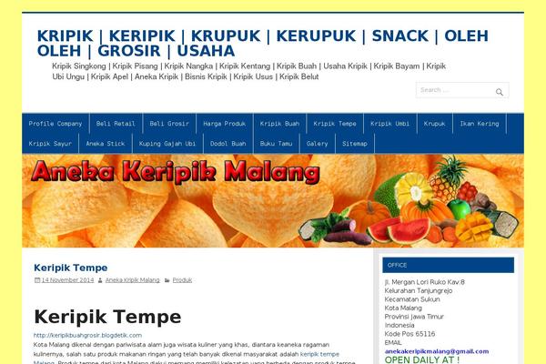 Site using Sociable plugin