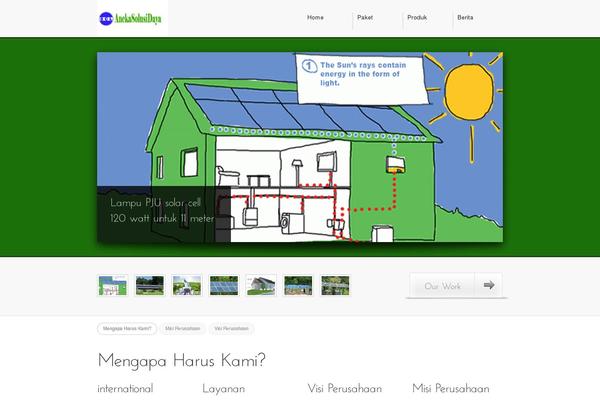Avisio theme site design template sample