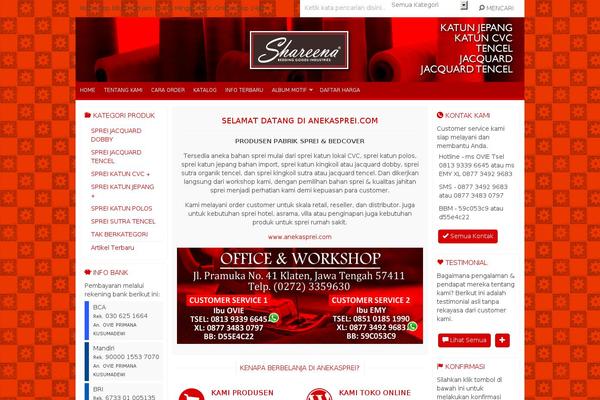 anekasprei.com site used Indostore5.0.2c