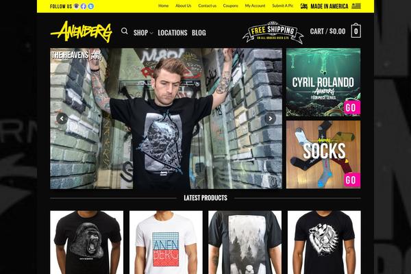 Flatsome theme site design template sample