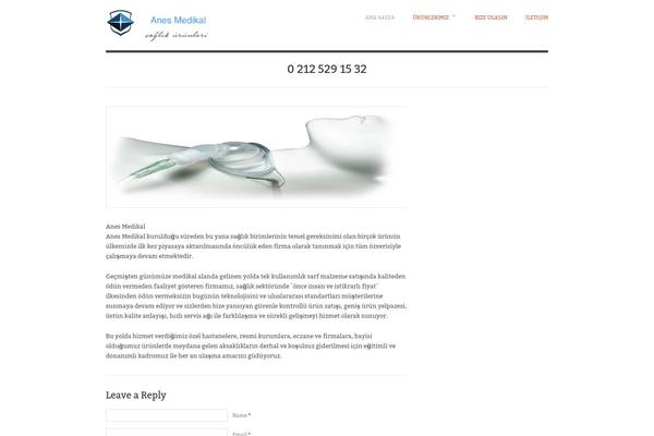 Origin theme site design template sample