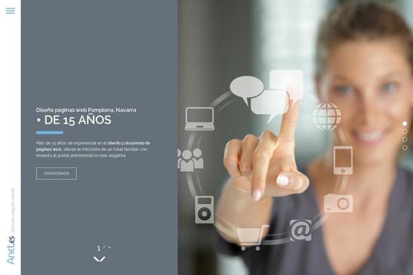 TORANJ theme site design template sample