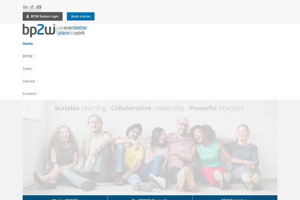 The7 theme site design template sample