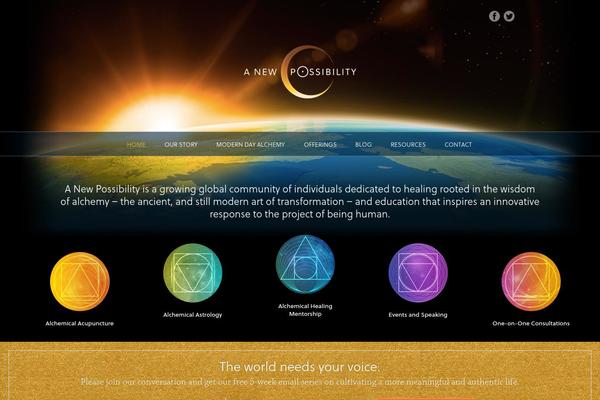 Minimal theme site design template sample