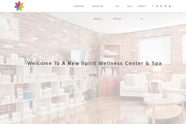 Astra Child theme site design template sample