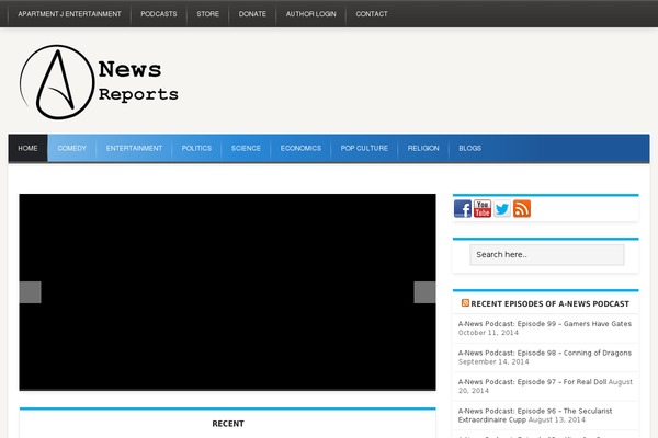 iMag Mag theme site design template sample