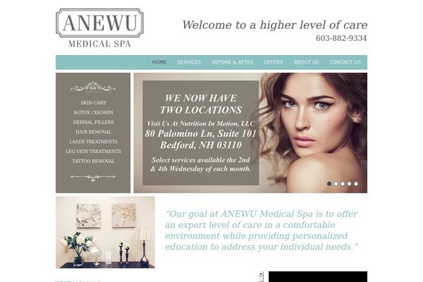 anewumedicalspa.com site used Anew