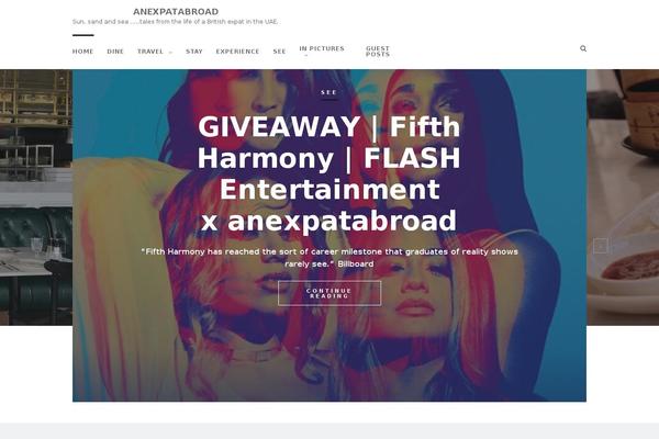 Gateway theme site design template sample