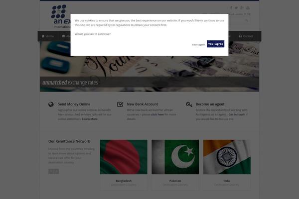 Nevia theme site design template sample