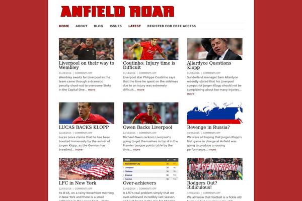 BigFeature theme site design template sample
