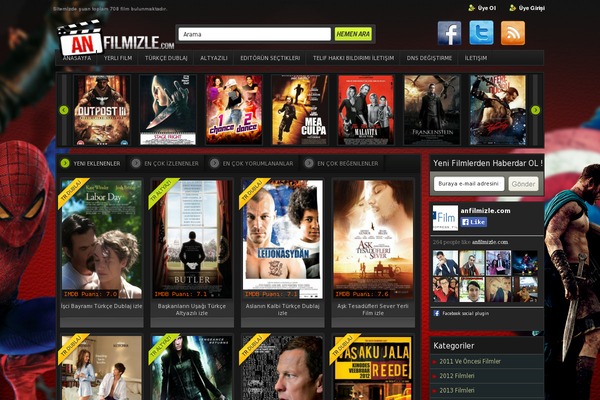 anfilmizle.com site used Ultrahd