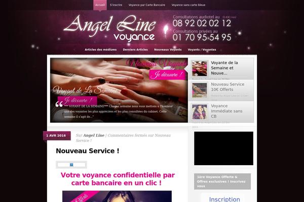 Glow theme site design template sample