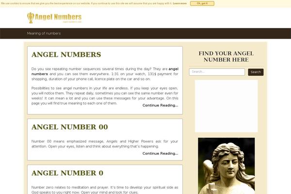 Angel theme site design template sample