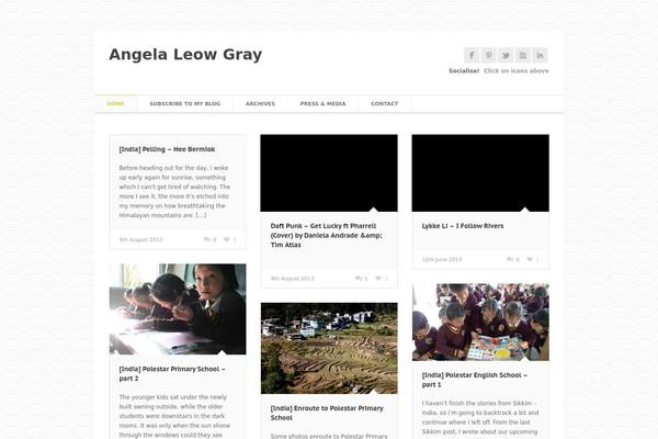 Aegaeus theme site design template sample