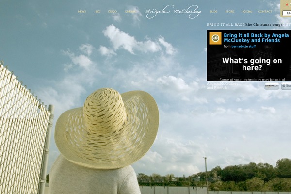 Angela theme site design template sample
