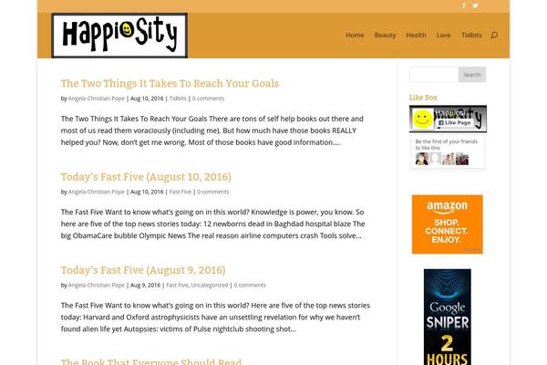 Feather theme site design template sample