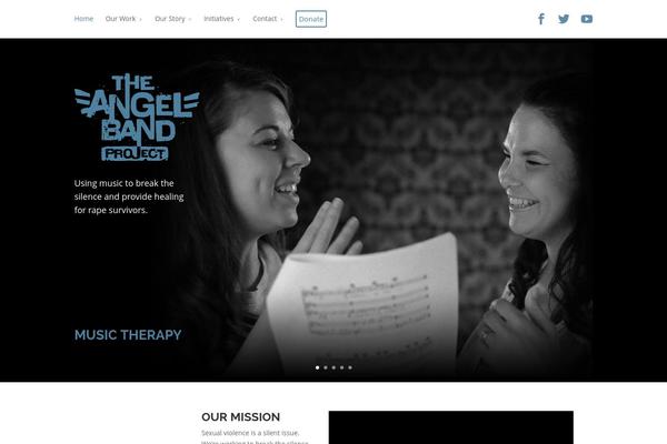 Divi_child theme site design template sample