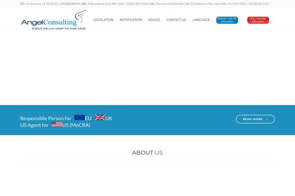 Fortuna theme site design template sample