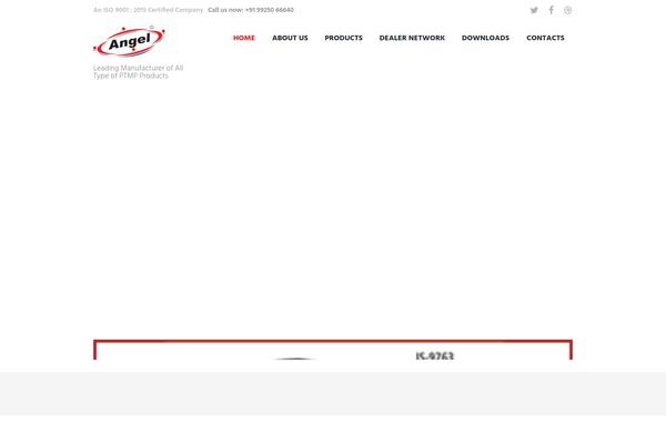 Plumbing-parts theme site design template sample