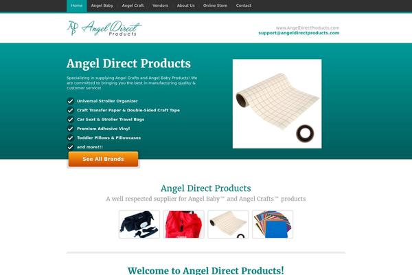 JustLanded theme site design template sample